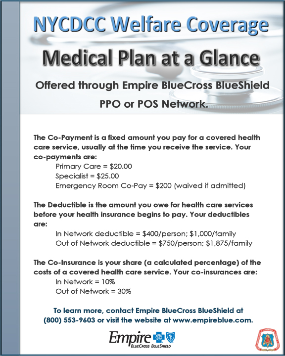 Medical Plan Flyer 2016 2