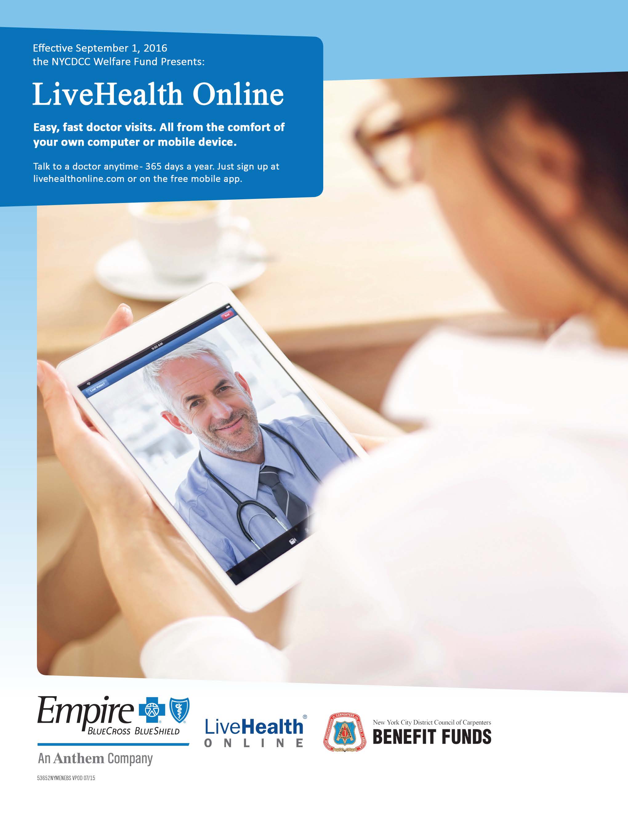 Don’t to Take Advantage of LiveHealth Online! The New York