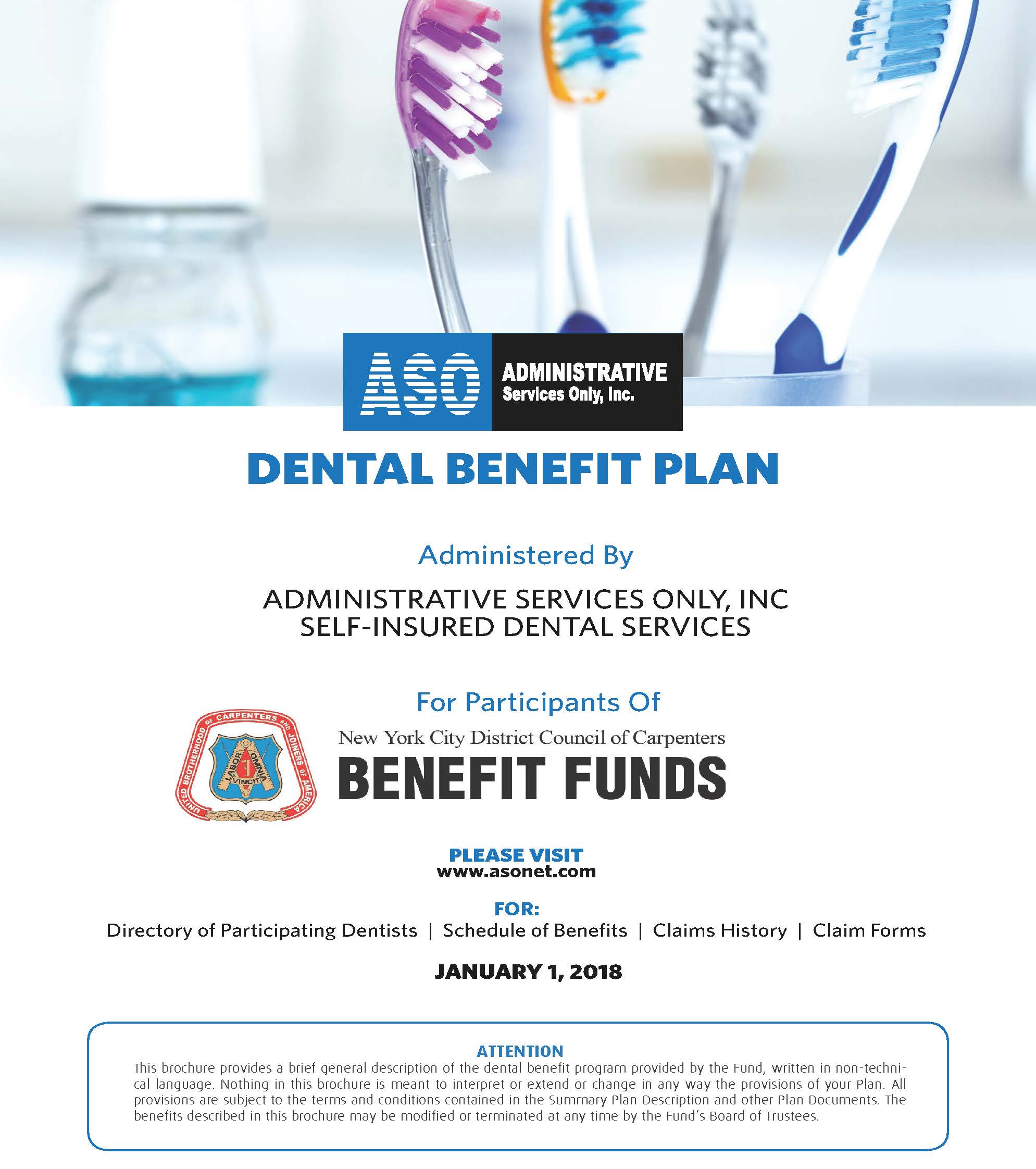 Updated Information on New Dental Plan through ASO/SIDS Effective