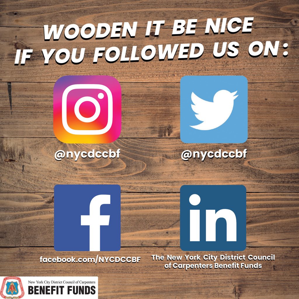 What are the current wage and benefit rates for NYCDCC Carpenters