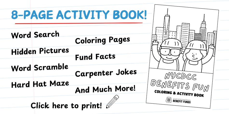 Benefits Fun Activity Book