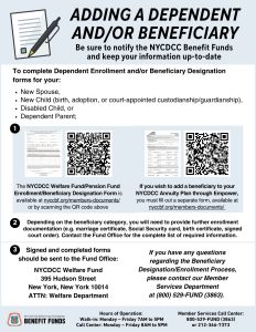 Adding A Dependent - Life Event Flyer October 2025